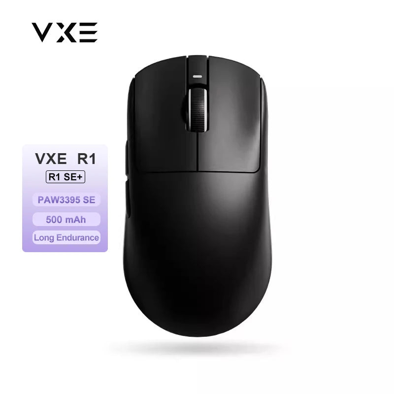 Bezdrátová herní myš ATK VXE Dragonfly R1 Pro MAX PAW3395 R1 SE Plus, přizpůsobitelná esports FPS myš, dobíjecí a lehká
