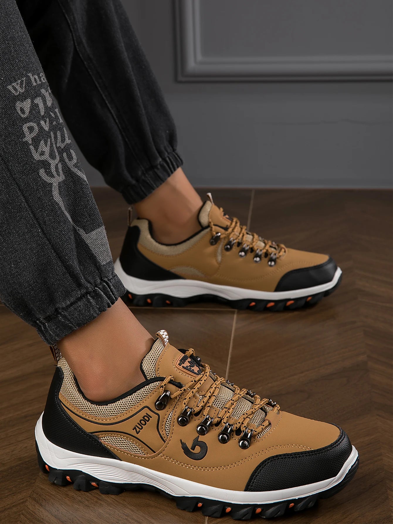 Novos sapatos de caminhada para homem, respiráveis, ultraleves e antiderrapantes, para desporto, outdoor, campismo e corrida