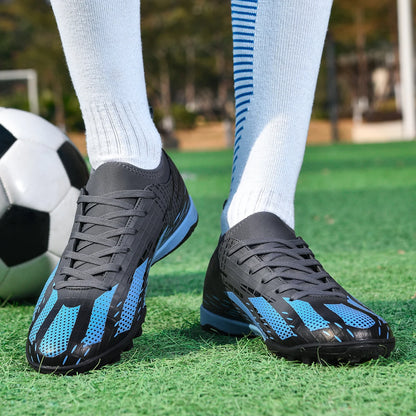 Men Professional Football Shoes Society TF/FG Soccer Shoes Cleats Original Indoor Football Field Boots Grass Training Sneakers