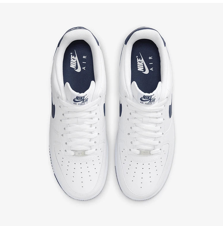 Nike officielle autentiske Air Force 1 07 afslappede slidstærke skateboard-sko til mænd FJ4146-104