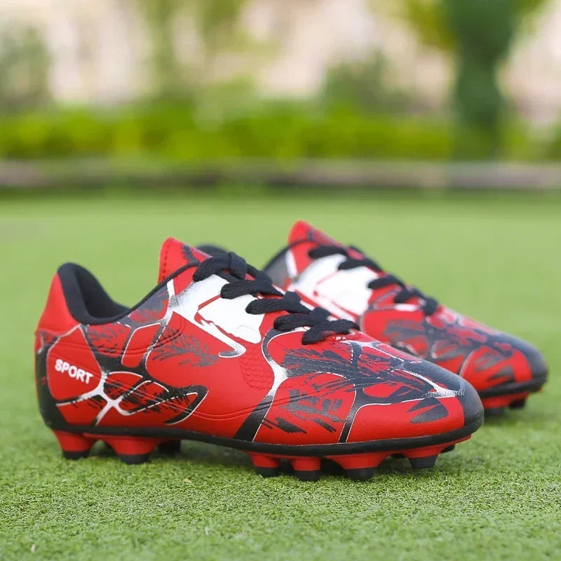 New Men's Kids Soccer Shoes Non-Slip Grass Football Boots Boys Cleats Adult Professional Ultralight Training Shoes Drop Shipping