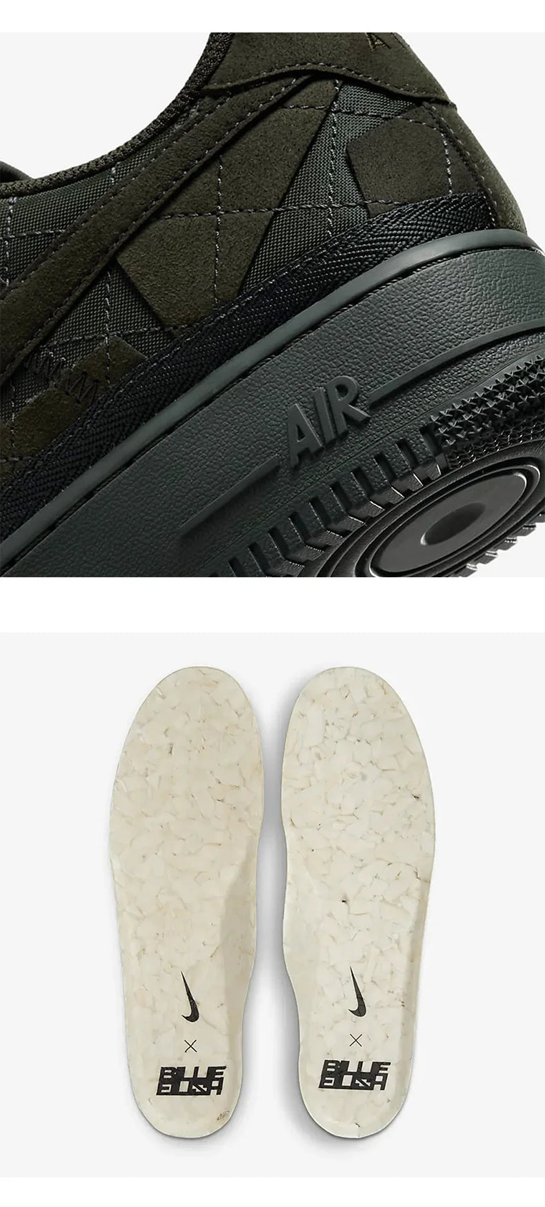 Nike Authentic Air Force 1 Men's Women's Billie Collaboration Casual Sneakers DQ4137-300