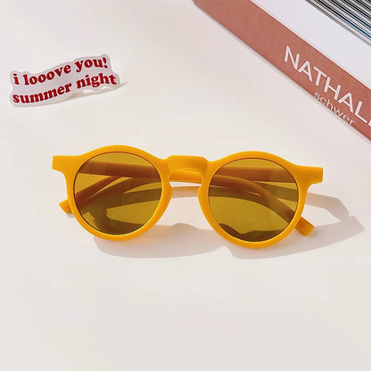 2026 Kids Personality Classic Outdoor Sun Protection Sunglasses Boys Girls Colors Protect Eyes Baby UV400 Sunglasses Children