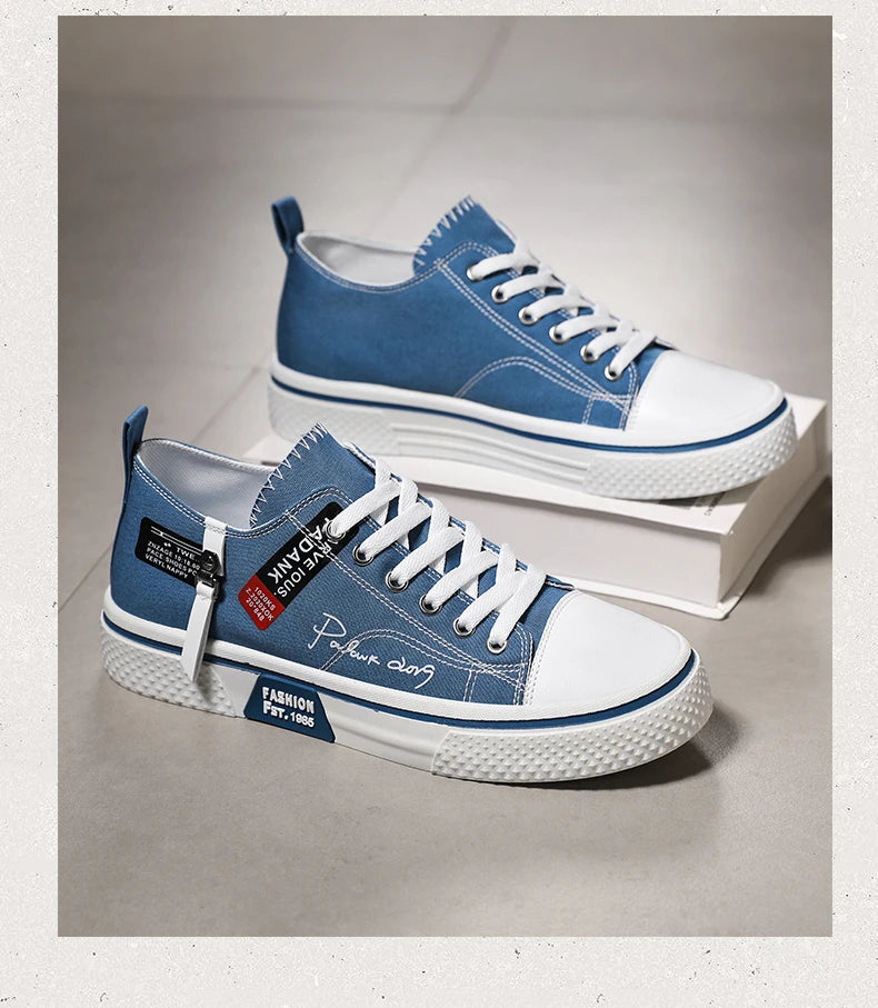 Chaussures de ville décontractées en toile pour hommes, grandes tailles, idéales pour l’été, avec semelle souple et antidérapante, parfaites pour la marche en extérieur, chaussures de sport à la mode pour jeunes, ch