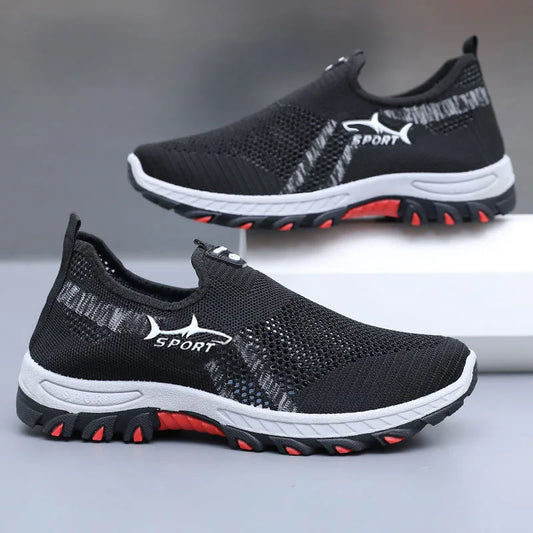 Men's summer sneakers Sporty men's mesh shoes breathable sports shoes canvas lightweight  sneakers cheap shoes clearance