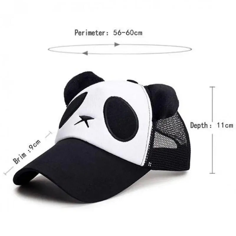 Șepci de baseball drăguțe cu panda pentru vară, pentru bărbați și femei, din bumbac, în stil hip-hop, cu închidere snapback, protecție solară, pentru băieți și fete, pentru activități în aer liber, gorras, dropshipping