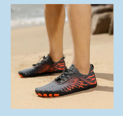 Scarpe da acqua da uomo, scarpe da spiaggia da donna, scarpe aqua da indossare a piedi nudi, scarpe da nuoto ad asciugatura rapida, scarpe da sport per guado, scarpe da canottaggio, pesca e surf