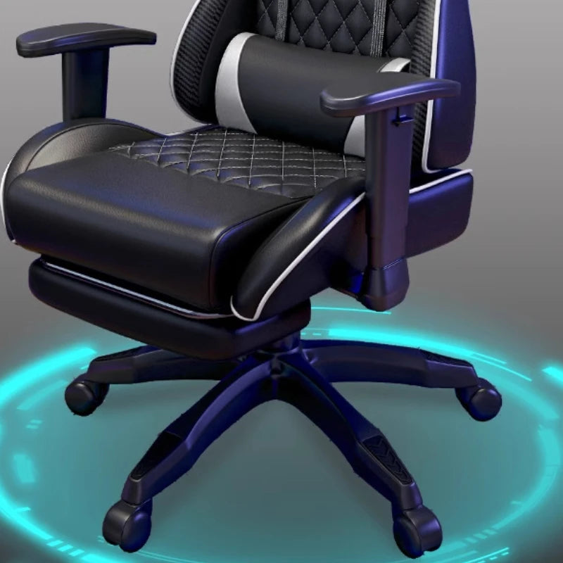 Ergonomická otočná herní židle, pohodlná počítačová moderní domácí kancelářská židle, elastická, manažerská, odolná a prodyšná, Muebles Furniture
