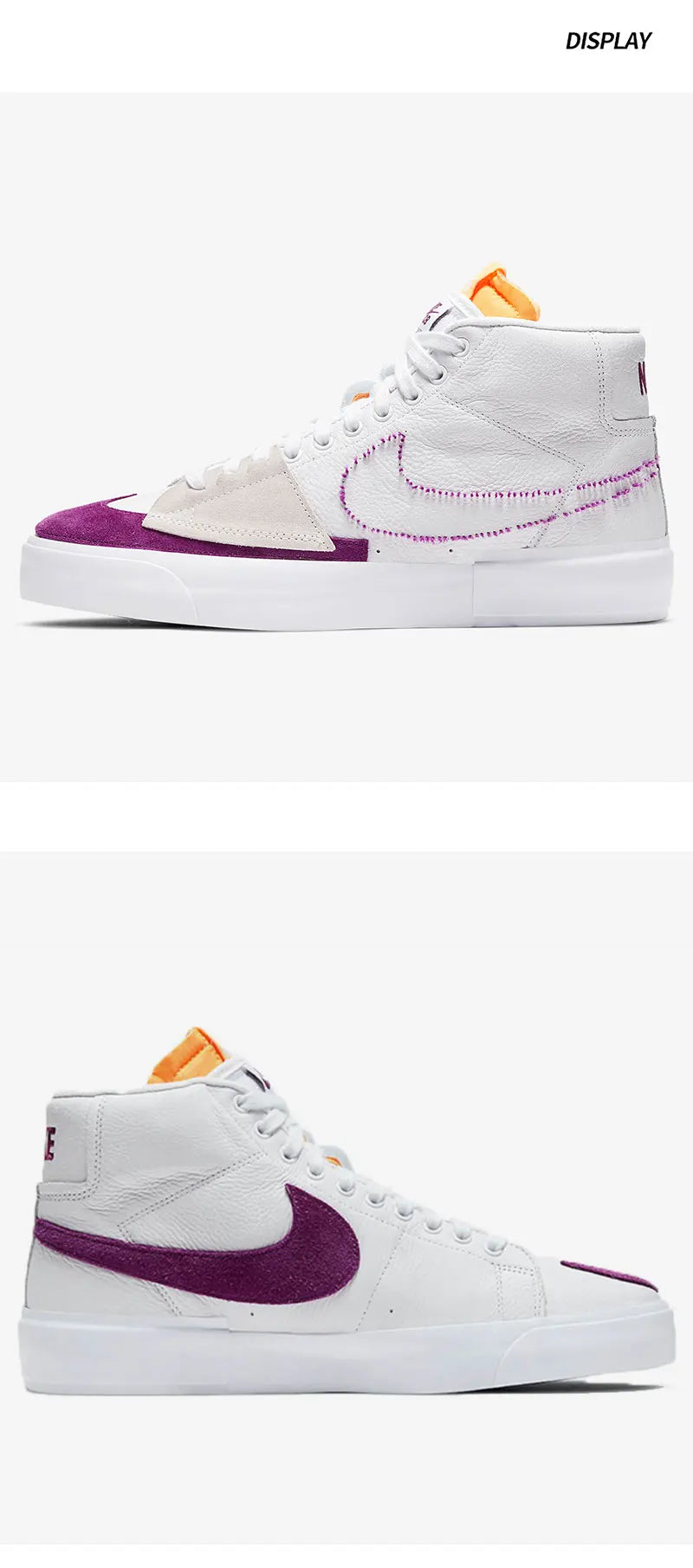 Nike originele SB BLAZER ZOOM mid-top skateboardschoenen voor heren en dames DA2189-100