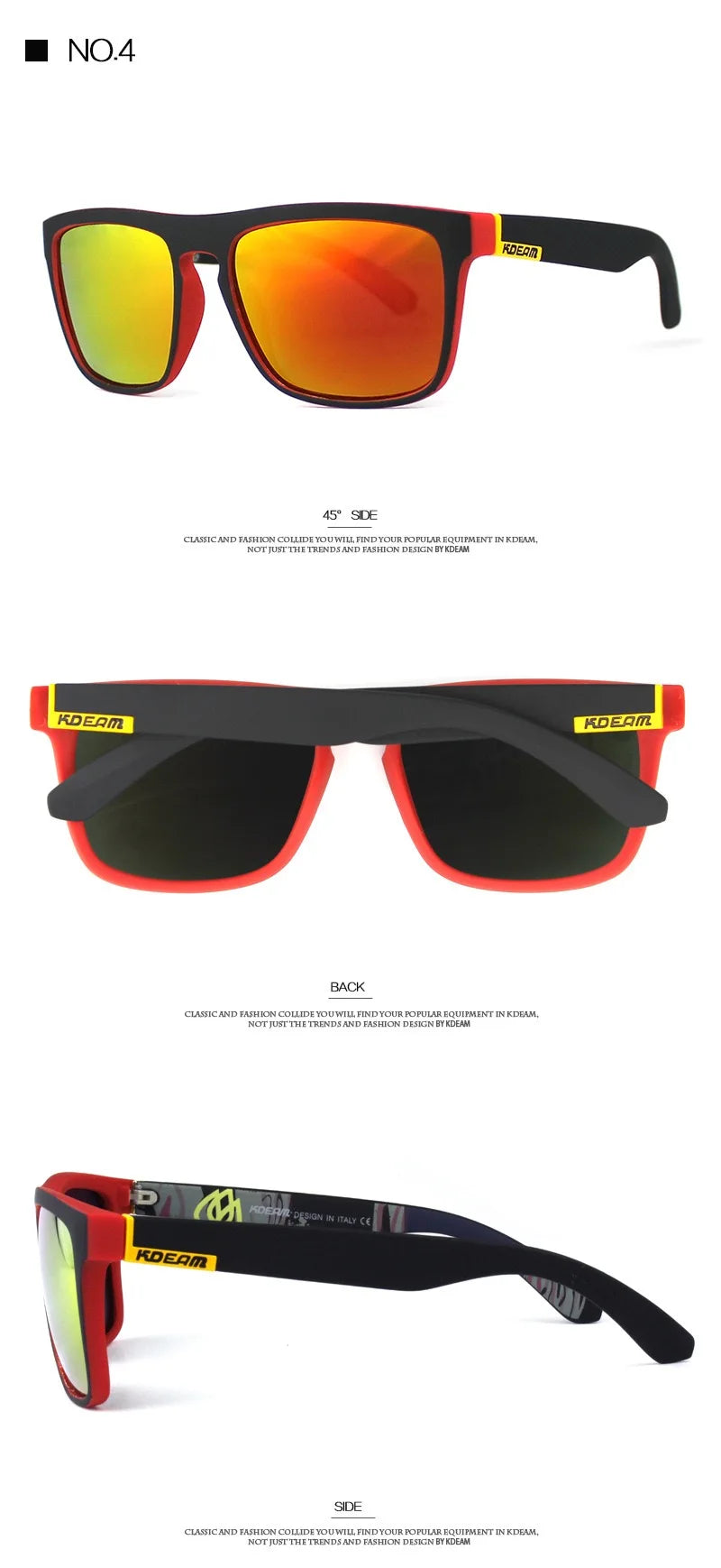 Outdoor Sport Square Myopia Lens Prescription Sunglasses Men Polarized Driving Anti-Glare Myopes Lunettes 0 -0.5 -0.75 Hoz -6.0