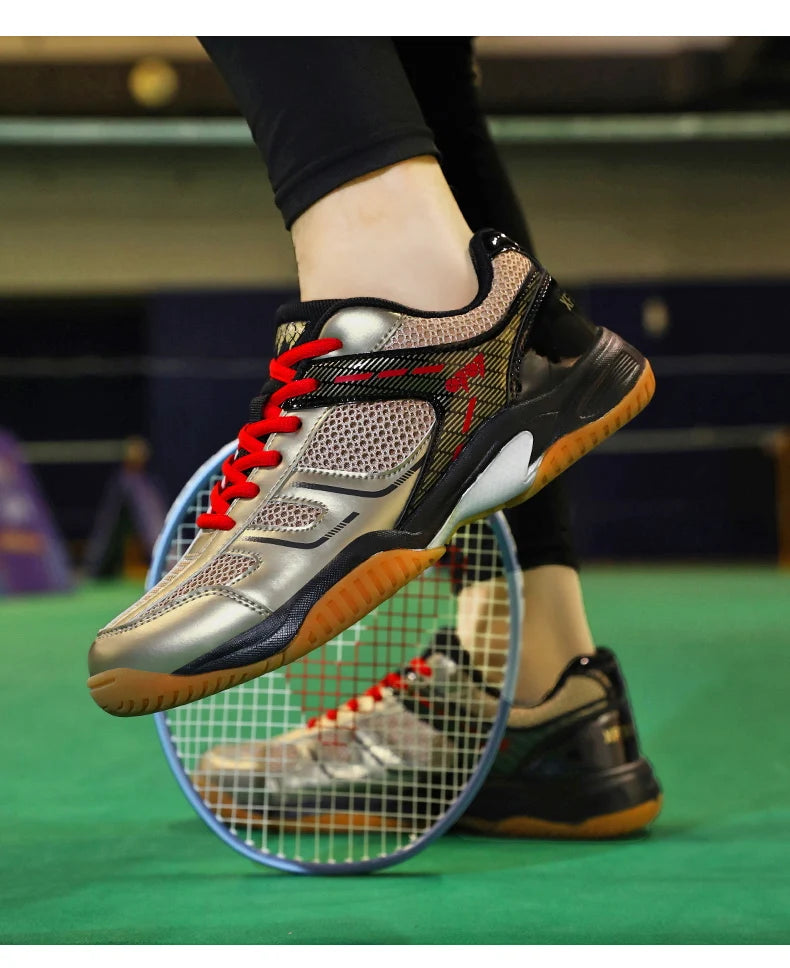 2025 Neue professionelle Badmintonschuhe, Sneaker für Herren, Tennisschuhe, atmungsaktiv, rutschfest, Volleyball-Sportschuhe für Männer und Frauen