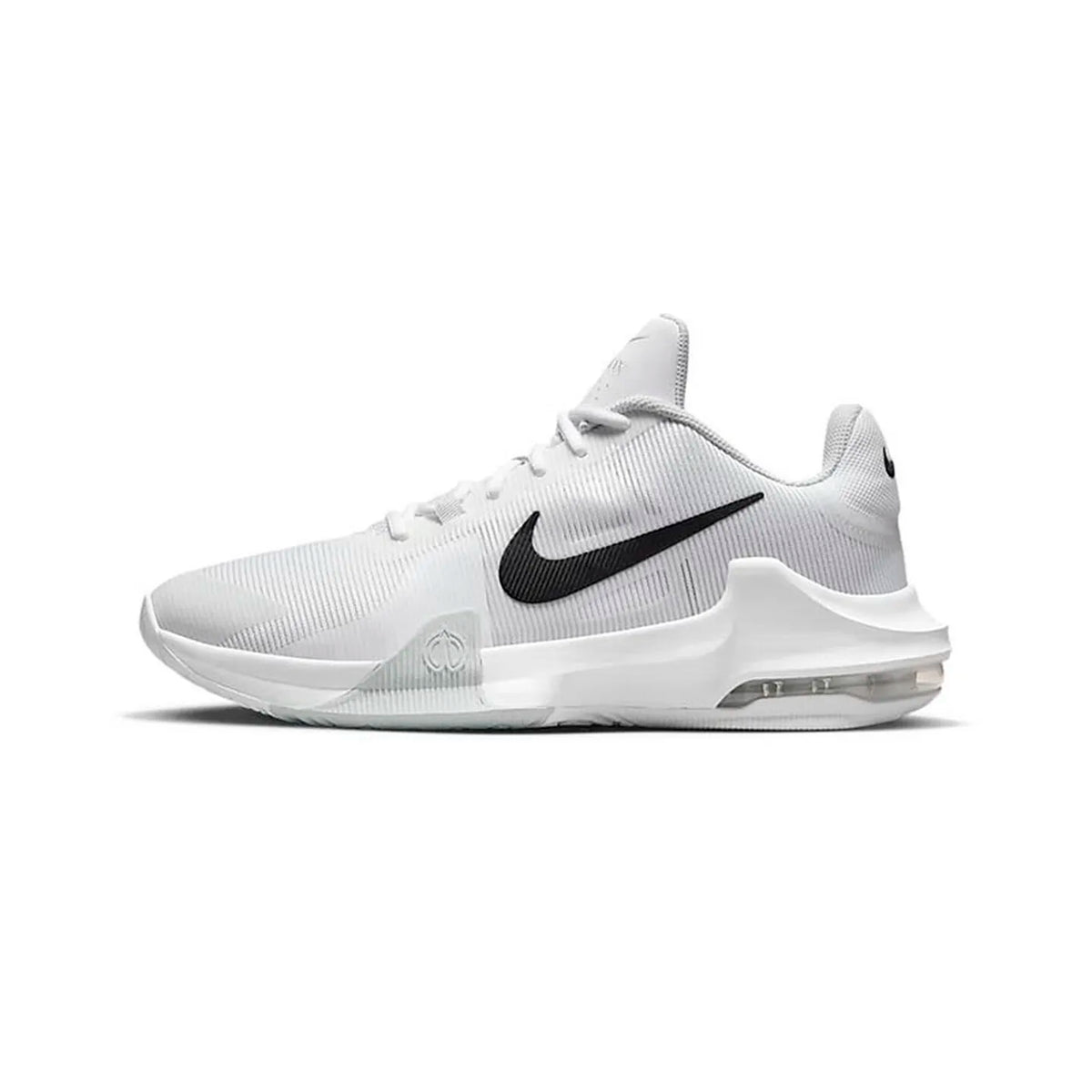 „Nike Air Max Impact 4“ žemi krepšinio bateliai: kasdieniai, universalūs, neslystantys, patvarūs, su amortizacija DM1124-402