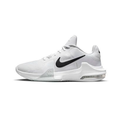 „Nike Air Max Impact 4“ žemi krepšinio bateliai: kasdieniai, universalūs, neslystantys, patvarūs, su amortizacija DM1124-402