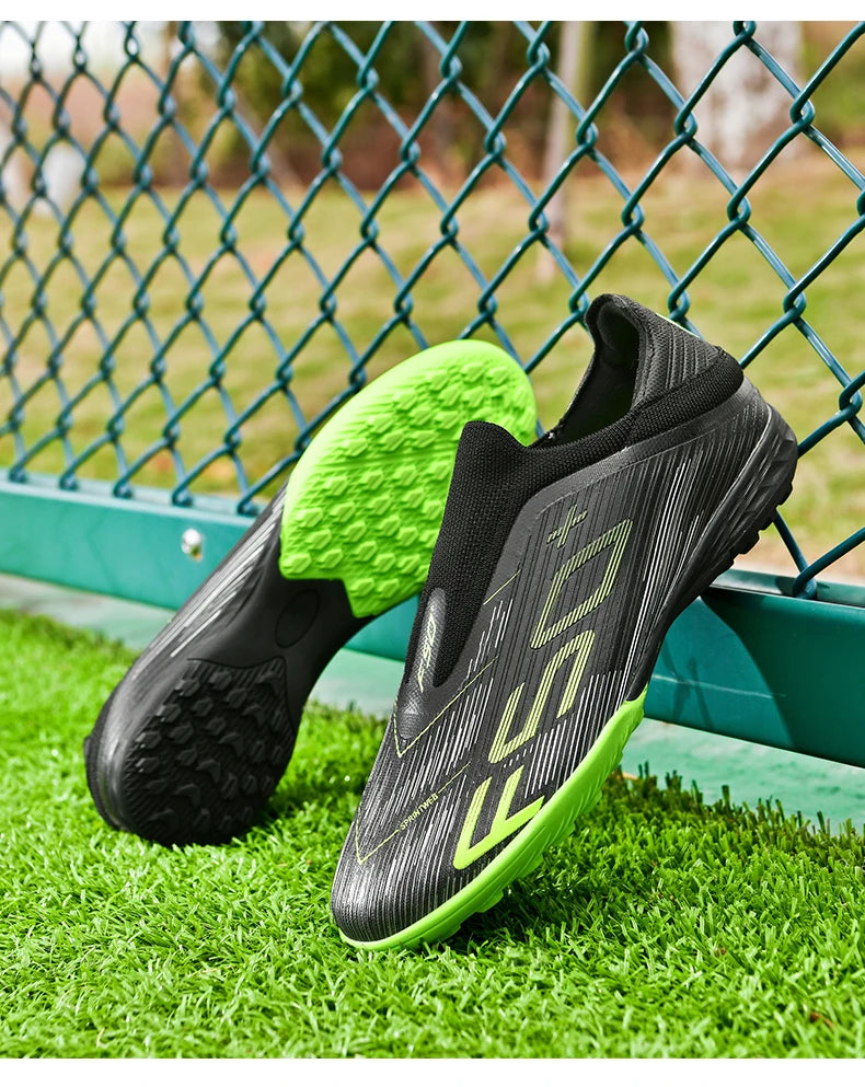 New Men's Football Boots Futsal Non Slip Turf Comfortable Ultralight Fg Grass Cleats Soccer Shoes Sport Indoor Adult Non-Slip