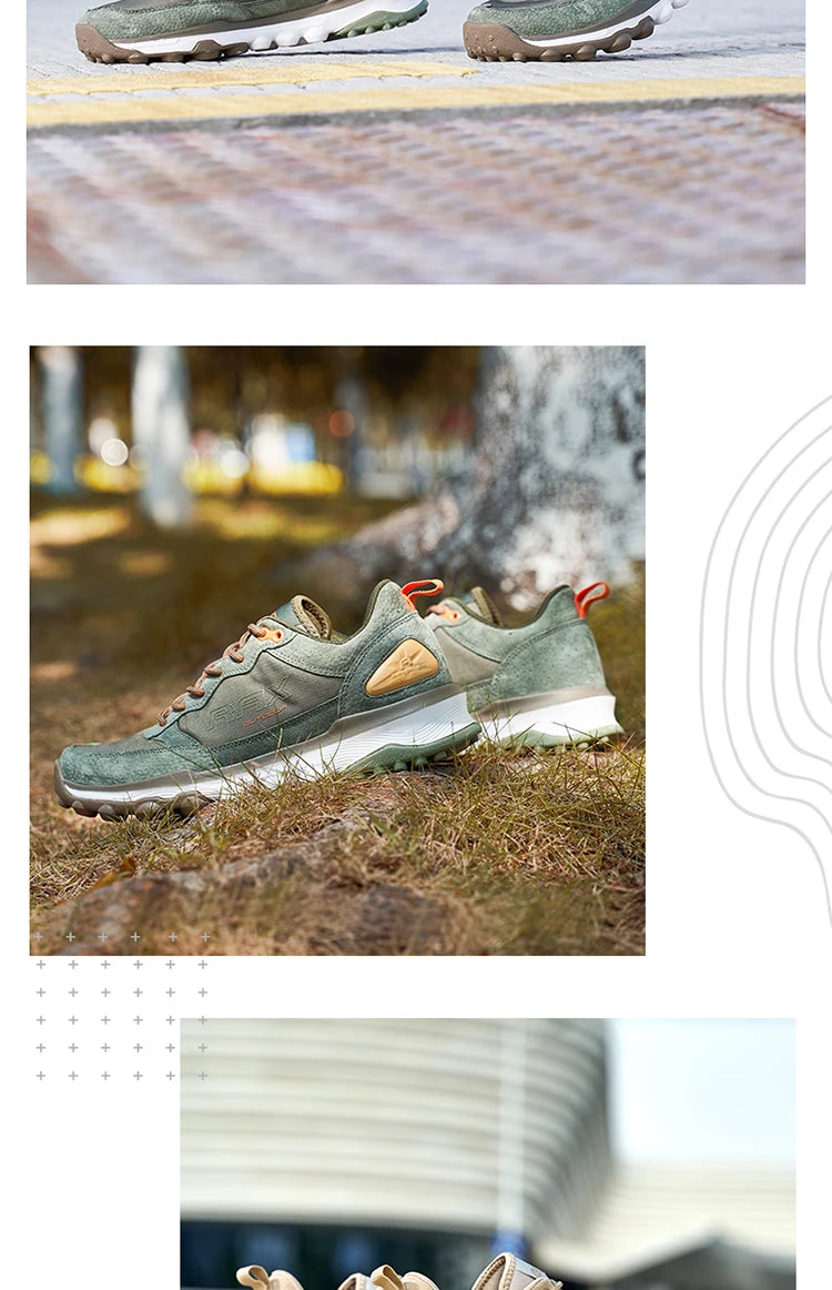 RAX Outdoor Breathable Hiking Shoes for Men Lightweight Walking Trekking Wading Shoes Sport Sneakers Men Outdoor Sneakers Male