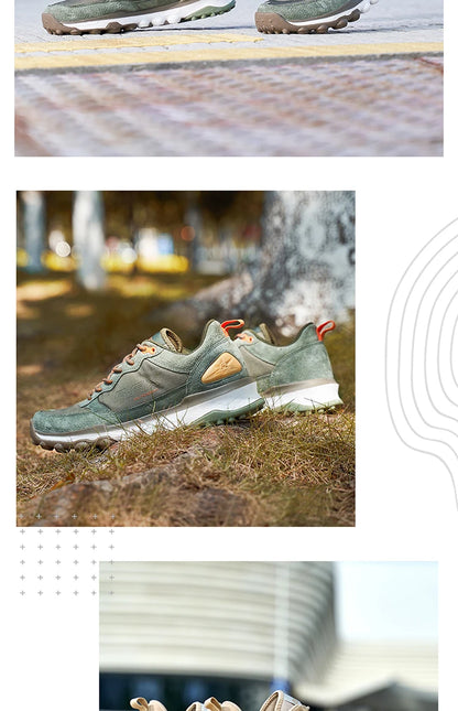 RAX Outdoor Breathable Hiking Shoes for Men Lightweight Walking Trekking Wading Shoes Sport Sneakers Men Outdoor Sneakers Male