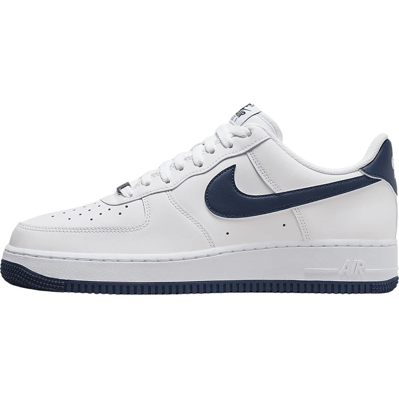 Nike officielle autentiske Air Force 1 07 afslappede slidstærke skateboard-sko til mænd FJ4146-104