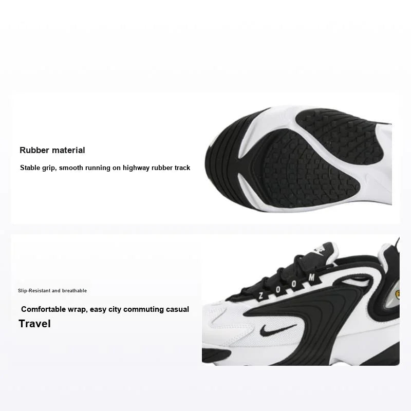 POIZON Nike Zoom 2K 'White Black' Women's