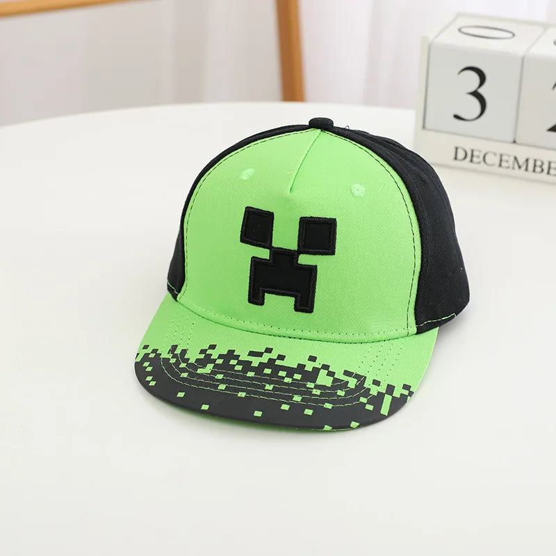 Cyberpunk-spil Totem of Undying Hat Cosplay Unisex Pixel Block Baseballkasket Solhat Udendørs tilbehør