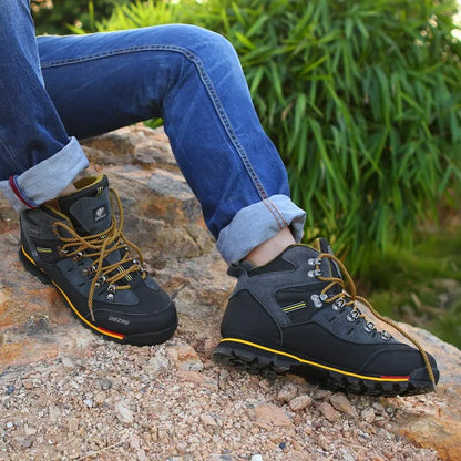 Încălțăminte de drumeție pentru bărbați, sneakers outdoor pentru alpinism montan, ghete casual de zăpadă pentru bărbați, fashion, calitate superioară