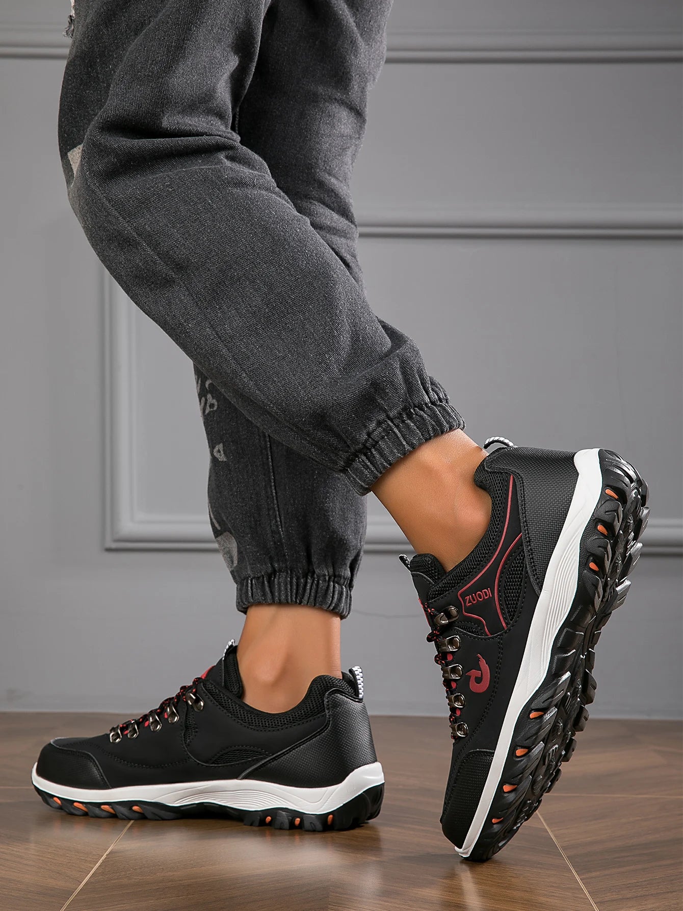 Novos sapatos de caminhada para homem, respiráveis, ultraleves e antiderrapantes, para desporto, outdoor, campismo e corrida