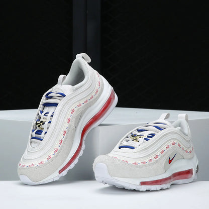 Nike ægte AIR MAX 97 lave sportssko til kvinder med luftpude DC4013-001