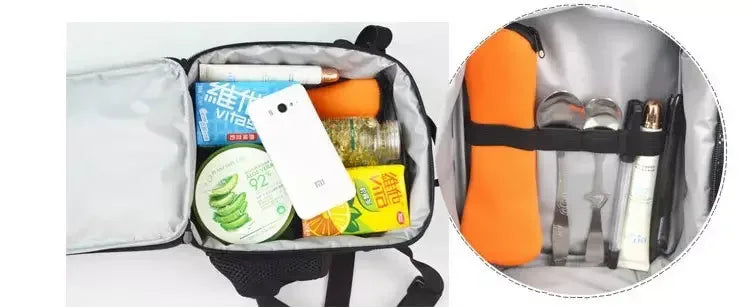 Hot Game Child Insulated Large Fortnite Capacity Bag for Boy Girl Student Outdoor Picnic Reusable Thermal Cooler Lunch Box