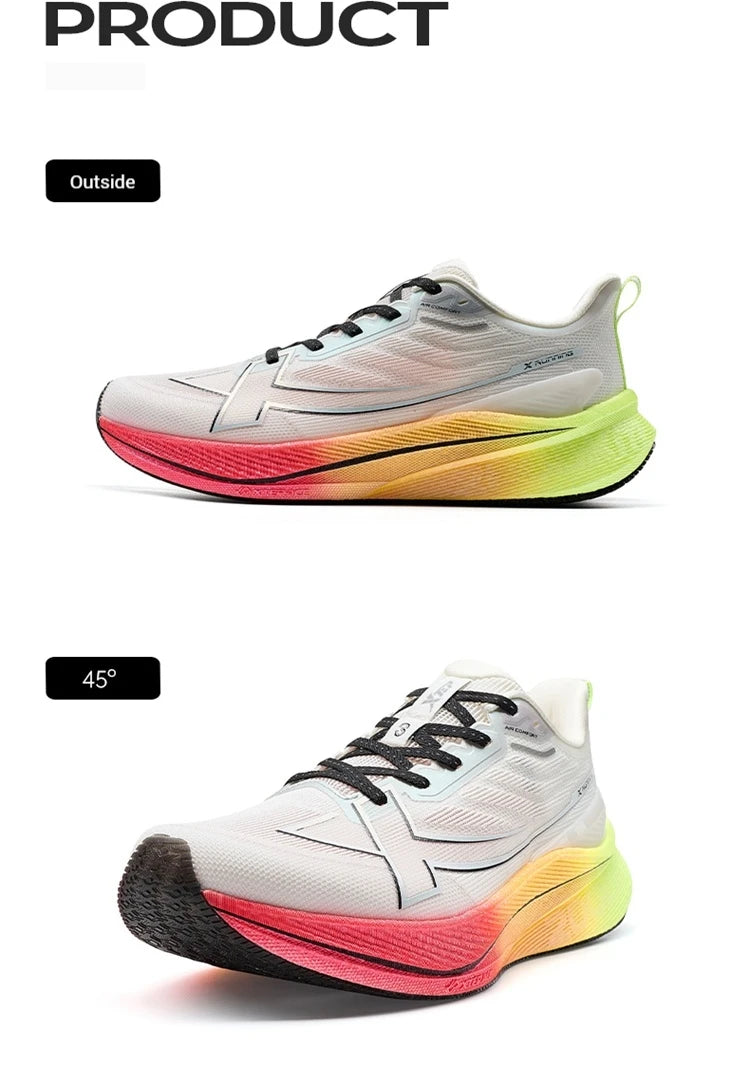 Xtep 2000km 3.0 Running Shoes Soft Universal Sneakers Cushioning Training Jogging Wear-Resistant Lightweight 875119110032