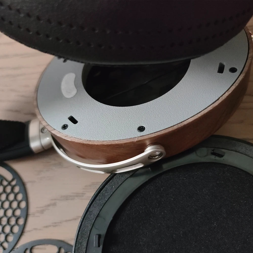 Kit de coque pour écouteurs DIY Walnut pour écouteurs. Accessoires pour écouteurs supra-auriculaires