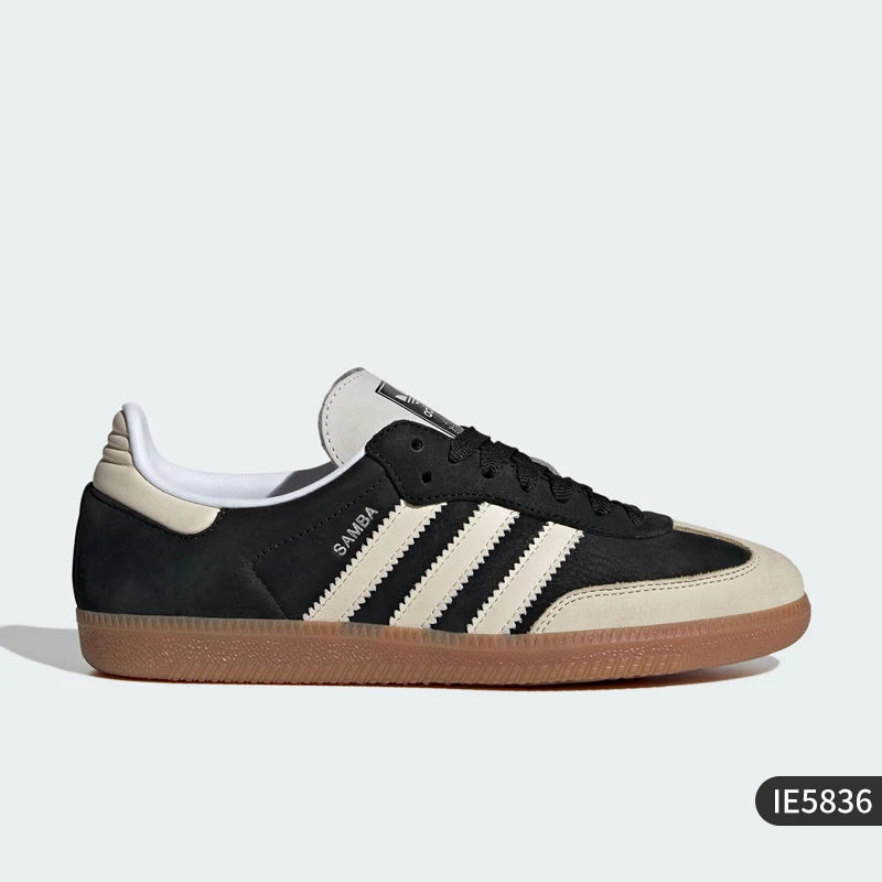 Offizielle authentische Adidas SAMBA OG Damen-Sneaker, klassisch, strapazierfähig, Sport- und Freizeitschuhe IE5836