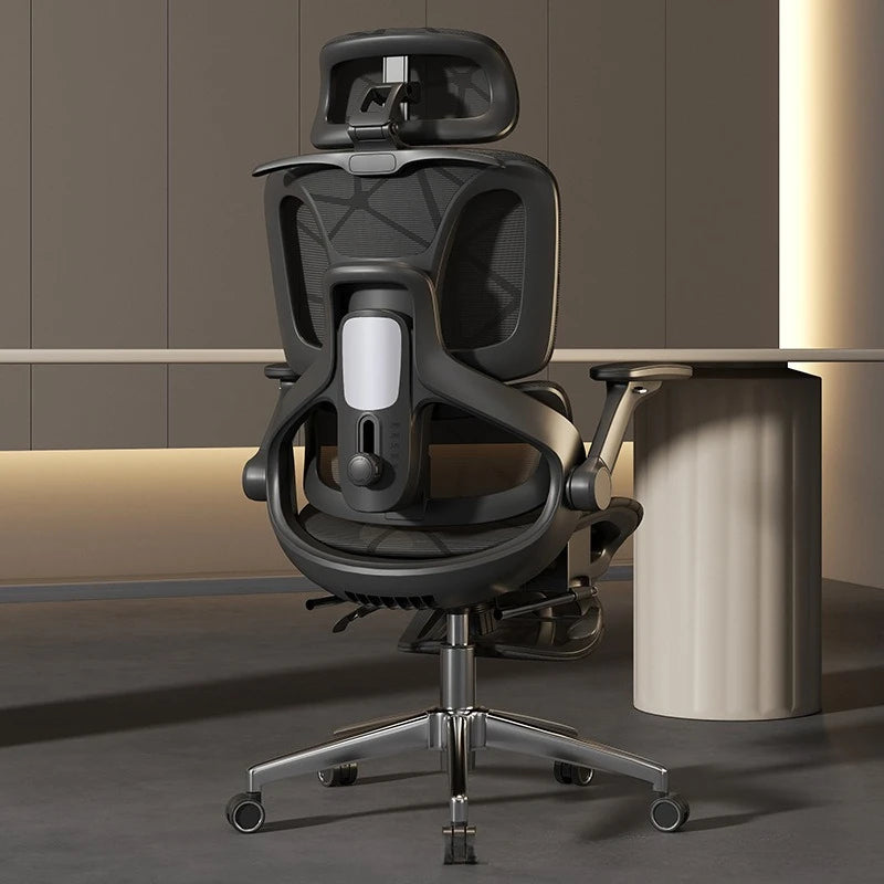 Sedia da ufficio e gaming ergonomica Air Titan Full Mesh per computer, con supporto lombare a tre zone e design ad alta ventilazione per scrivania da studente