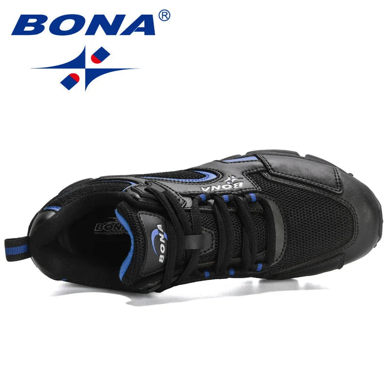 BONA new designers running shoes breathable outdoor sports shoes women lightweight sneakers ladies comfort athletic shoes