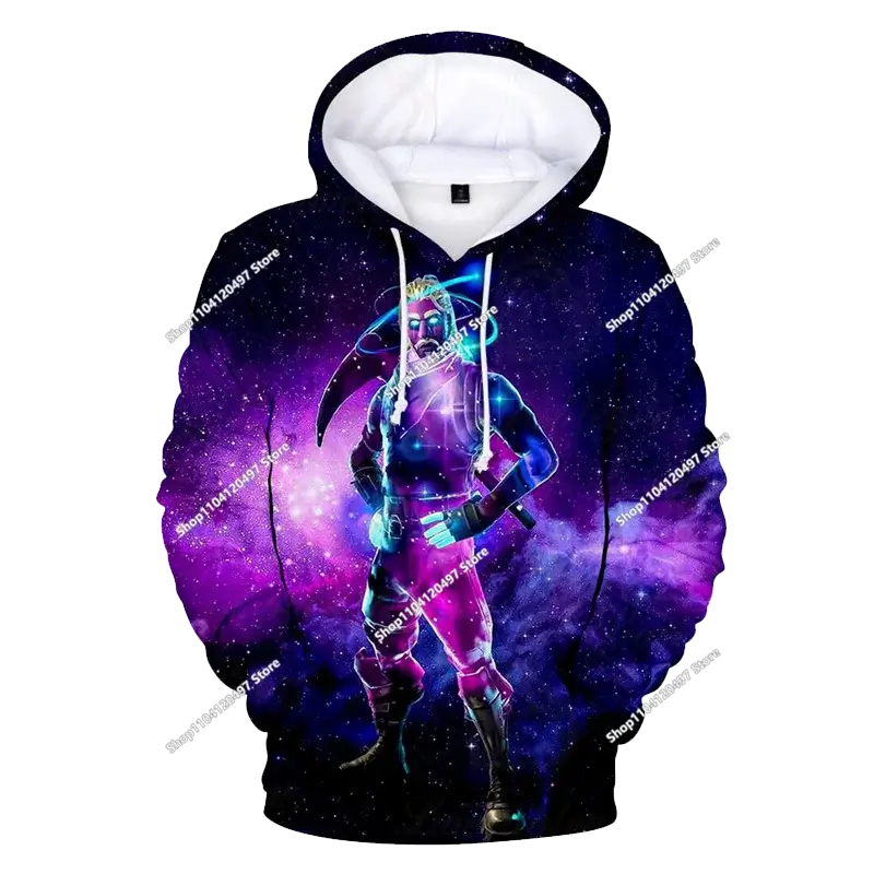 Sudaderas con capucha para niños y niñas Fortnite, sudadera infantil 3D, Battle Royale, sudaderas para hombre, moda de otoño, ropa infantil