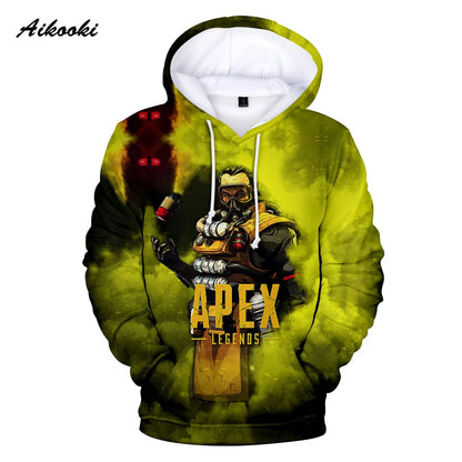 Personality 3D Printed Game Apex Legends Hoodies Sweatshirts Men Women High Quality Hoody Game Long Sleeve Plus Size Hoodies