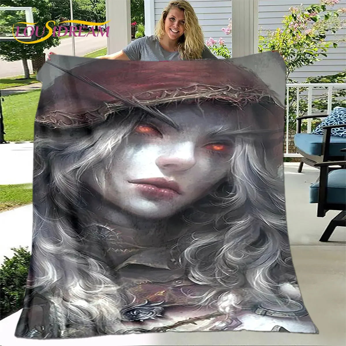 World of Warcraft, WOW Game Gamer Soft Plush Blanket,Flannel Blanket Throw Blanket for Living Room Bedroom Bed Sofa Picnic Cover