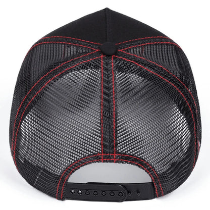2025 New Truck Hat STATION Motorcycle Men's Street Skateboarding Hat Hip Hop Hat Women's Leisure Sunshade Baseball Hat Mesh Hat