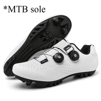 Men’s Cycling Shoes Suitable for Mountain Sports Pedal Self-Locking Women’s MTB Cycling Shoes Breathable Cycling Shoes