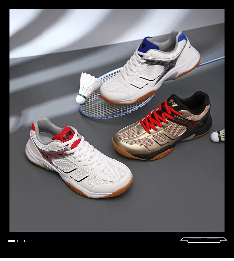 2025 Neue professionelle Badmintonschuhe, Sneaker für Herren, Tennisschuhe, atmungsaktiv, rutschfest, Volleyball-Sportschuhe für Männer und Frauen