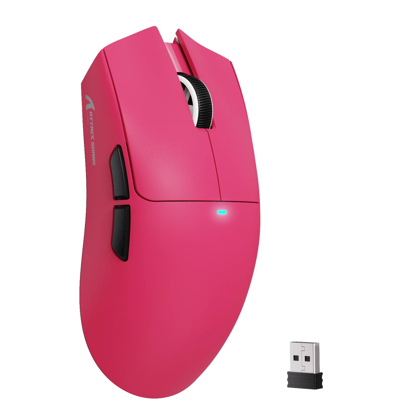 ATTACK SHARK X11SE trådløs gamingmus, tri-mode, 63g superlet med PAW3311-sensor, 22000 DPI, 300mAh batteri, dobbelt driver