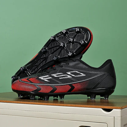 Nouvelles chaussures de football pour hommes, chaussures de futsal à cheville haute, respirantes, antidérapantes, de haute qualité, ultralégères, chaussures de sport, chaussures de match en plein air