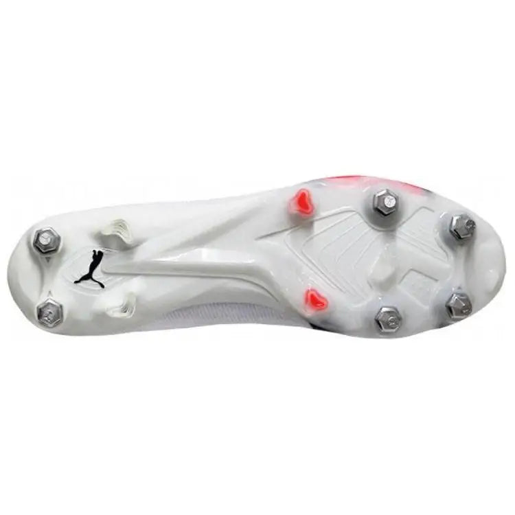 Chaussures de football Puma Ultra Ultimate Mx SG, rouge et blanc, 107504-01.