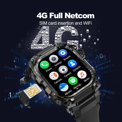 APPLLP 7 MAX Smartwatch 4G SIM Full Network Android OS GPS WiFi 2.06-inch Rotating Camera 32GB RAM 256GB Storage Latest Model