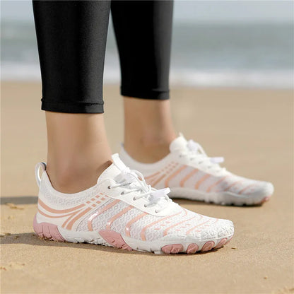 Barefoot Beach Aqua Shoes for Men and Women Quick-Dry Summer Water Shoes Outdoor Wading Sneakers Lightweight Water Sports Shoes