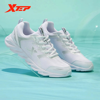Xtep Women's Running Shoes New Fashion Lightweight Sneakers for Women Breathable Cushioning Sports Shoes Female 879318110073