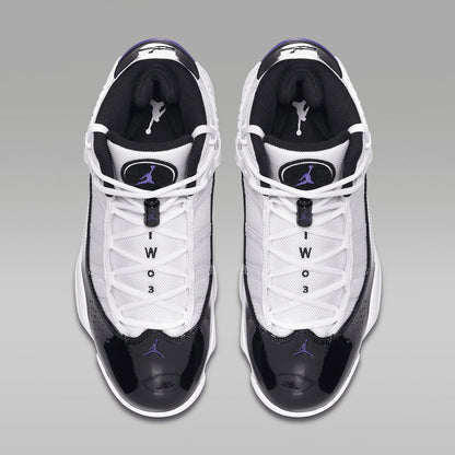 Nike Ufficiali Autentiche JORDAN 6 RINGS Scarpe da basket sportive da uomo con ammortizzazione 322992-104