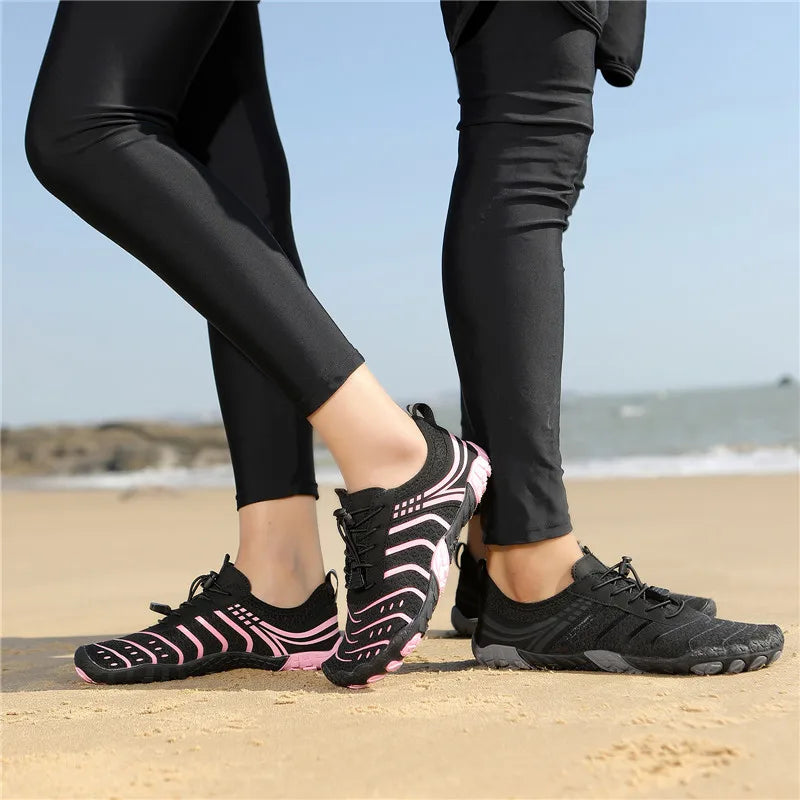 Barefoot Beach Aqua Shoes for Men and Women Quick-Dry Summer Water Shoes Outdoor Wading Sneakers Lightweight Water Sports Shoes