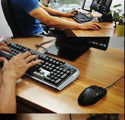 Ratón gaming con cable Logitech G402, procesador ARM de 32 bits, 8 botones, 500 IPS, antideslizante, para sesiones de juego y trabajo durante todo el día