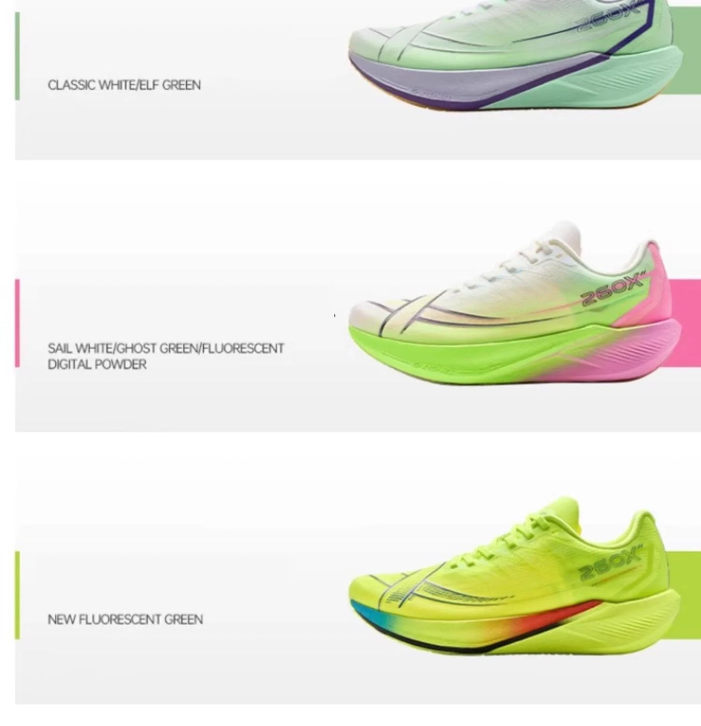 Xtep 260X 2.0  Marathon Running Shoes For Men Racing Carbon Plate Shock Soft Cushion Sport Daily Training Shoe 975119110032