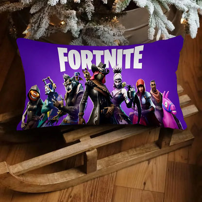 Game Fortnite Luxury Double-sided Printed Rectangle Pillowcase Bedside Pillowcase Sofa Cushion Cover Room Home Decoration