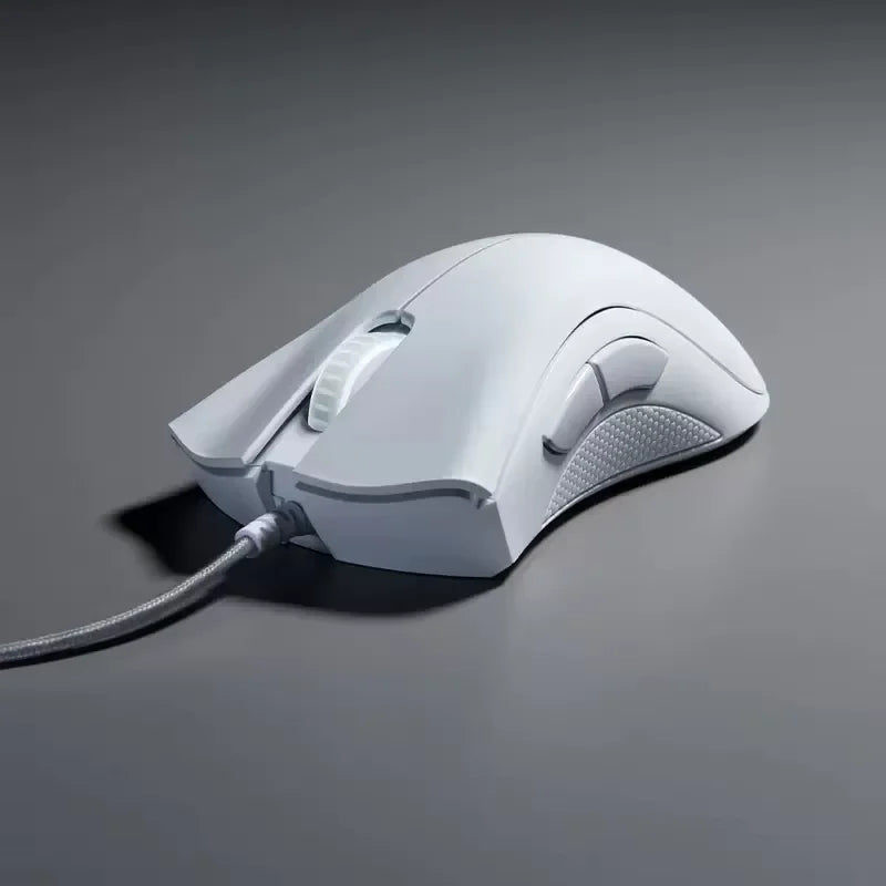 Oryginalna przewodowa mysz gamingowa Razer z sensorem optycznym 6400 DPI do laptopa, optyczna mysz Light Speed